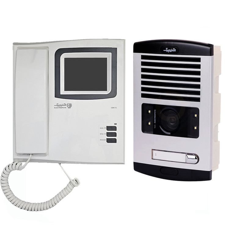 مجموعه دربازکن تصویری الکتروپیک مدل یک طبقه 1086-1286V2