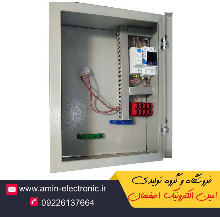 تابلو کنتور تکفاز داری محافط ولتاژ و محافظ جان ارسال از اصفهان